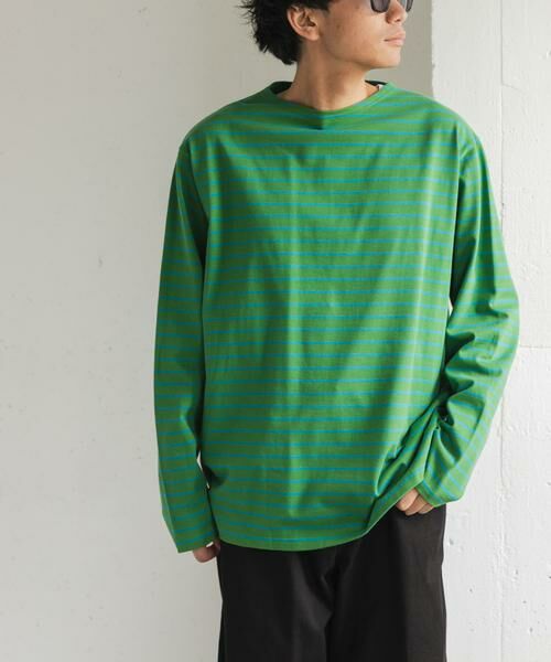 URBAN RESEARCH DOORS / アーバンリサーチ ドアーズ Tシャツ | FORK&SPOON ボートネックボーダー | 詳細16
