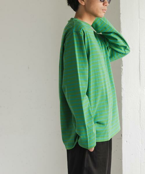 URBAN RESEARCH DOORS / アーバンリサーチ ドアーズ Tシャツ | FORK&SPOON ボートネックボーダー | 詳細17