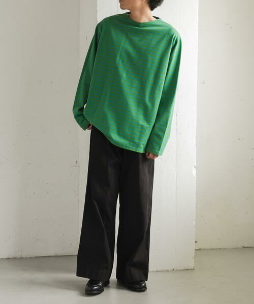 URBAN RESEARCH DOORS / アーバンリサーチ ドアーズ Tシャツ | FORK&SPOON ボートネックボーダー | 詳細22