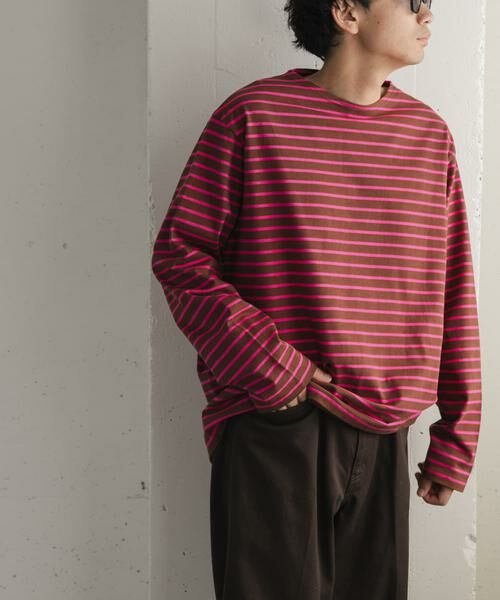 URBAN RESEARCH DOORS / アーバンリサーチ ドアーズ Tシャツ | FORK&SPOON ボートネックボーダー | 詳細30