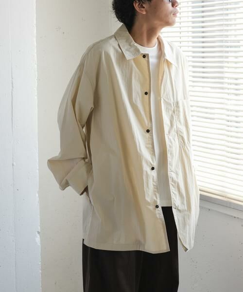 URBAN RESEARCH DOORS / アーバンリサーチ ドアーズ シャツ・ブラウス | FORK&SPOON　コットンナイロンシャツジャケット | 詳細12