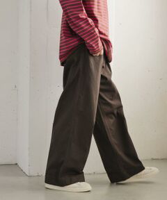 URBAN RESEARCH DOORS / アーバンリサーチ ドアーズ その他パンツ | FORK&SPOON　ワイドシルエットチノパンツ