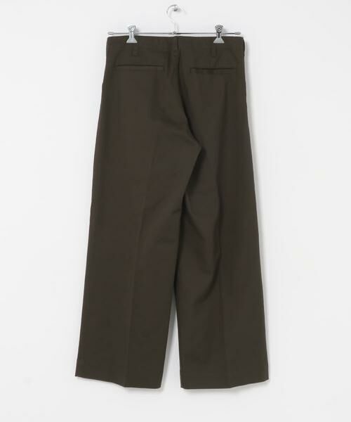 URBAN RESEARCH DOORS / アーバンリサーチ ドアーズ その他パンツ | FORK&SPOON　ワイドシルエットチノパンツ | 詳細11