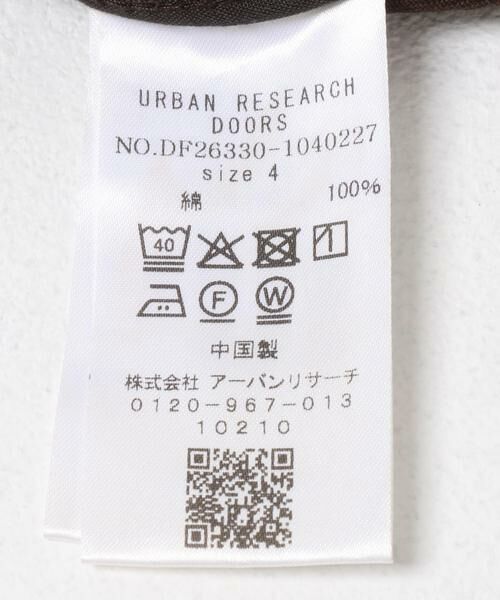 URBAN RESEARCH DOORS / アーバンリサーチ ドアーズ その他パンツ | FORK&SPOON　ワイドシルエットチノパンツ | 詳細13