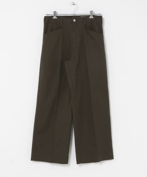 URBAN RESEARCH DOORS / アーバンリサーチ ドアーズ その他パンツ | FORK&SPOON　ワイドシルエットチノパンツ | 詳細8