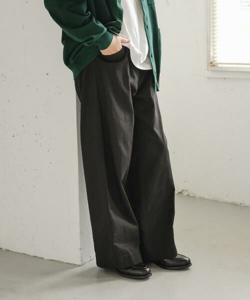 URBAN RESEARCH DOORS / アーバンリサーチ ドアーズ その他パンツ | FORK&SPOON　ワイドシルエットチノパンツ | 詳細26