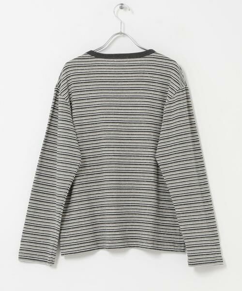 URBAN RESEARCH DOORS / アーバンリサーチ ドアーズ Tシャツ | FORK&SPOON　プレーティングボーダーロングスリーブTシャツ | 詳細20