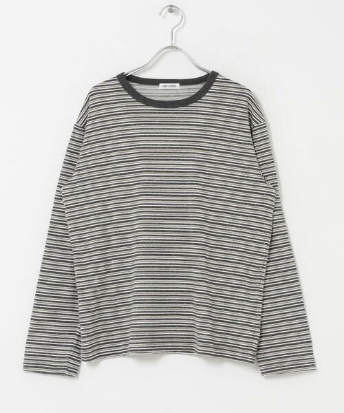 URBAN RESEARCH DOORS / アーバンリサーチ ドアーズ Tシャツ | FORK&SPOON　プレーティングボーダーロングスリーブTシャツ | 詳細17