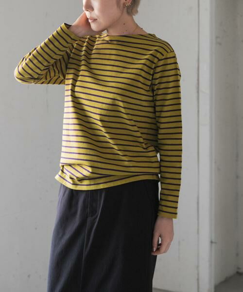 URBAN RESEARCH DOORS / アーバンリサーチ ドアーズ Tシャツ | FORK&SPOON　ボートネックボーダー | 詳細13