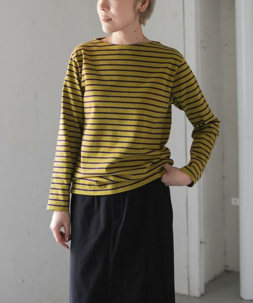 URBAN RESEARCH DOORS / アーバンリサーチ ドアーズ Tシャツ | FORK&SPOON　ボートネックボーダー | 詳細7