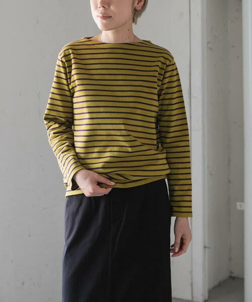 URBAN RESEARCH DOORS / アーバンリサーチ ドアーズ Tシャツ | FORK&SPOON　ボートネックボーダー | 詳細8