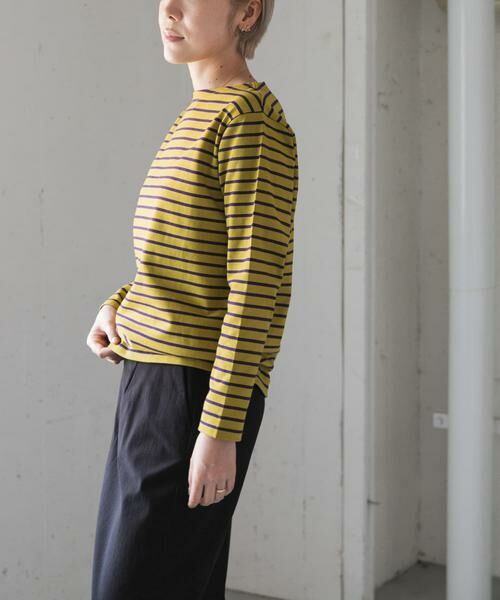 URBAN RESEARCH DOORS / アーバンリサーチ ドアーズ Tシャツ | FORK&SPOON　ボートネックボーダー | 詳細9