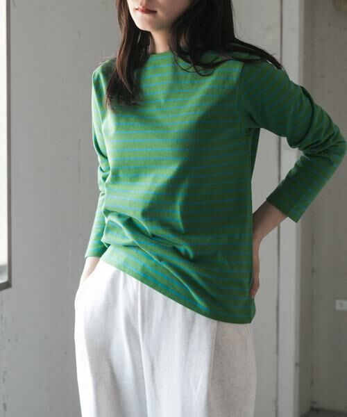 URBAN RESEARCH DOORS / アーバンリサーチ ドアーズ Tシャツ | FORK&SPOON　ボートネックボーダー | 詳細20
