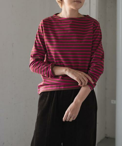 URBAN RESEARCH DOORS / アーバンリサーチ ドアーズ Tシャツ | FORK&SPOON　ボートネックボーダー | 詳細30