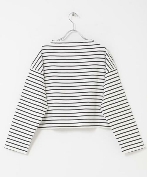 URBAN RESEARCH DOORS / アーバンリサーチ ドアーズ Tシャツ | FORK&SPOON　クロップドボートネックボーダー | 詳細11