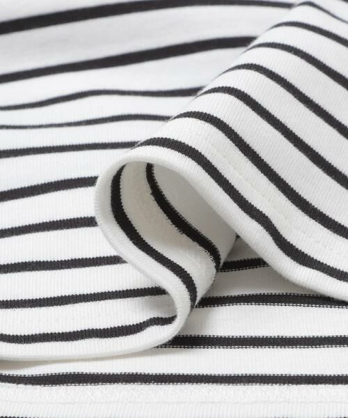 URBAN RESEARCH DOORS / アーバンリサーチ ドアーズ Tシャツ | FORK&SPOON　クロップドボートネックボーダー | 詳細12