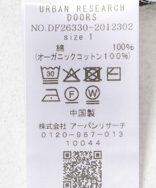 URBAN RESEARCH DOORS / アーバンリサーチ ドアーズ Tシャツ | FORK&SPOON　クロップドボートネックボーダー | 詳細13