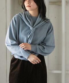URBAN RESEARCH DOORS / アーバンリサーチ ドアーズ ニット・セーター | FORK&SPOON　PROVORONE スカーフセットニット