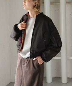 URBAN RESEARCH DOORS / アーバンリサーチ ドアーズ ミリタリージャケット・コート | FORK&SPOON　SORONA MA-1ブルゾン