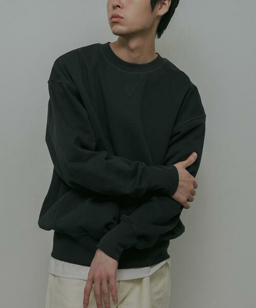 URBAN RESEARCH DOORS / アーバンリサーチ ドアーズ スウェット | Heavy Weight Cotton Sweat（グリーン）