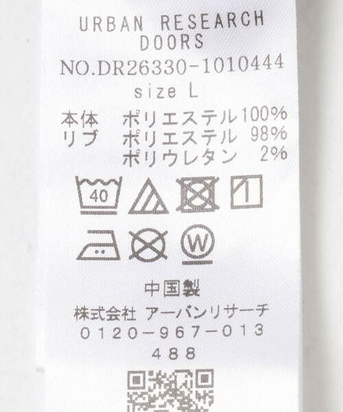 URBAN RESEARCH DOORS / アーバンリサーチ ドアーズ Tシャツ | DRYMIXワッフル ドロスト ロングスリーブ Tシャツ | 詳細22