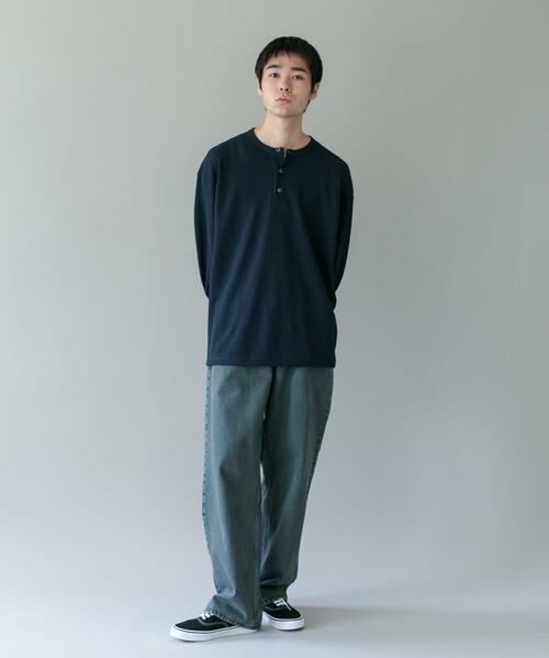URBAN RESEARCH DOORS / アーバンリサーチ ドアーズ Tシャツ | DRYMIXワッフル ドロスト ロングスリーブ Tシャツ | 詳細15