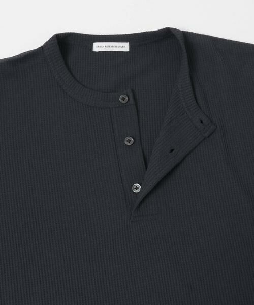 URBAN RESEARCH DOORS / アーバンリサーチ ドアーズ Tシャツ | DRYMIXワッフル ドロスト ロングスリーブ Tシャツ | 詳細17