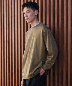 URBAN RESEARCH DOORS / アーバンリサーチ ドアーズ Tシャツ | 『UR TECH』完声ロングスリーブクルーネックTシャツ