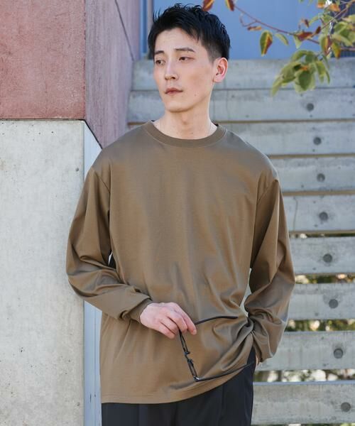 URBAN RESEARCH DOORS / アーバンリサーチ ドアーズ Tシャツ | 『UR TECH』完声ロングスリーブクルーネックTシャツ | 詳細24
