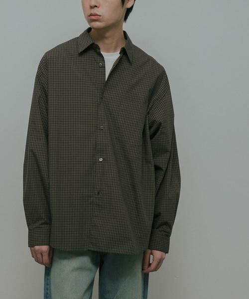 URBAN RESEARCH DOORS / アーバンリサーチ ドアーズ シャツ・ブラウス | OG Cotton Poplin Plaid Shirts | 詳細10