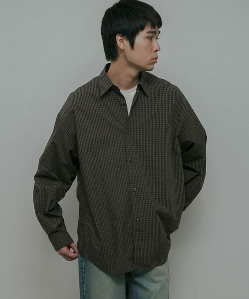 URBAN RESEARCH DOORS / アーバンリサーチ ドアーズ シャツ・ブラウス | OG Cotton Poplin Plaid Shirts | 詳細11