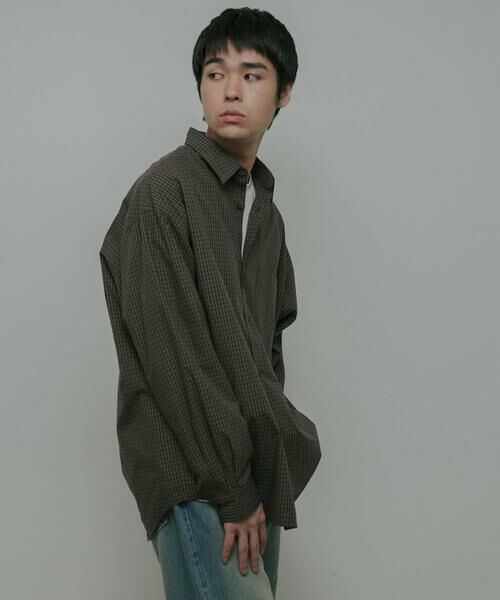 URBAN RESEARCH DOORS / アーバンリサーチ ドアーズ シャツ・ブラウス | OG Cotton Poplin Plaid Shirts | 詳細12