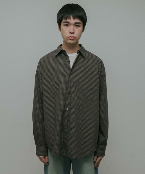 URBAN RESEARCH DOORS / アーバンリサーチ ドアーズ シャツ・ブラウス | OG Cotton Poplin Plaid Shirts | 詳細17