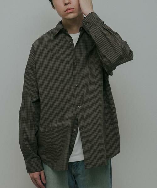 URBAN RESEARCH DOORS / アーバンリサーチ ドアーズ シャツ・ブラウス | OG Cotton Poplin Plaid Shirts（ブラウン）