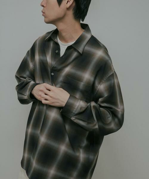 URBAN RESEARCH DOORS / アーバンリサーチ ドアーズ シャツ・ブラウス | T/R Hombre Plaid Shirts | 詳細4