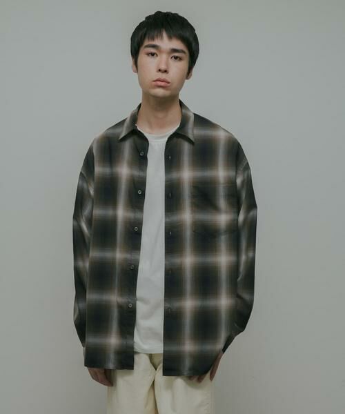 URBAN RESEARCH DOORS / アーバンリサーチ ドアーズ シャツ・ブラウス | T/R Hombre Plaid Shirts | 詳細5