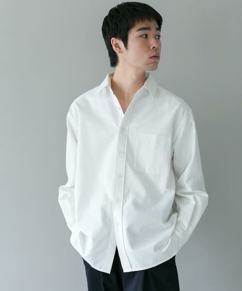 URBAN RESEARCH DOORS / アーバンリサーチ ドアーズ シャツ・ブラウス | DRYMIX オックス ロングスリーブ シャツ | 詳細4