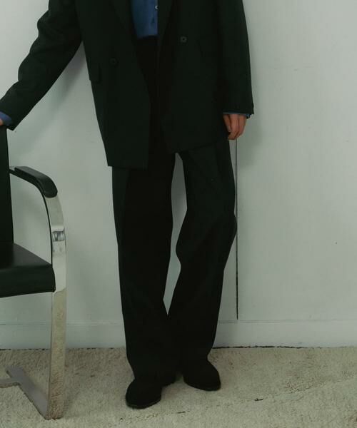 URBAN RESEARCH DOORS / アーバンリサーチ ドアーズ その他パンツ | HT Gabardine 2Tuck Pants | 詳細1
