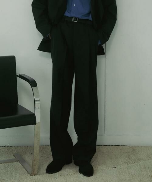 URBAN RESEARCH DOORS / アーバンリサーチ ドアーズ その他パンツ | HT Gabardine 2Tuck Pants | 詳細2