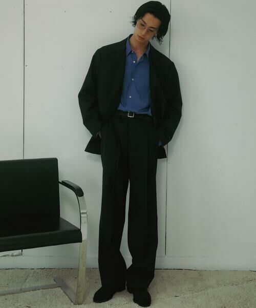 URBAN RESEARCH DOORS / アーバンリサーチ ドアーズ その他パンツ | HT Gabardine 2Tuck Pants | 詳細3