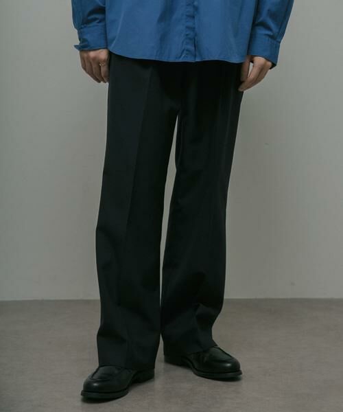 URBAN RESEARCH DOORS / アーバンリサーチ ドアーズ その他パンツ | HT Gabardine 2Tuck Pants | 詳細4