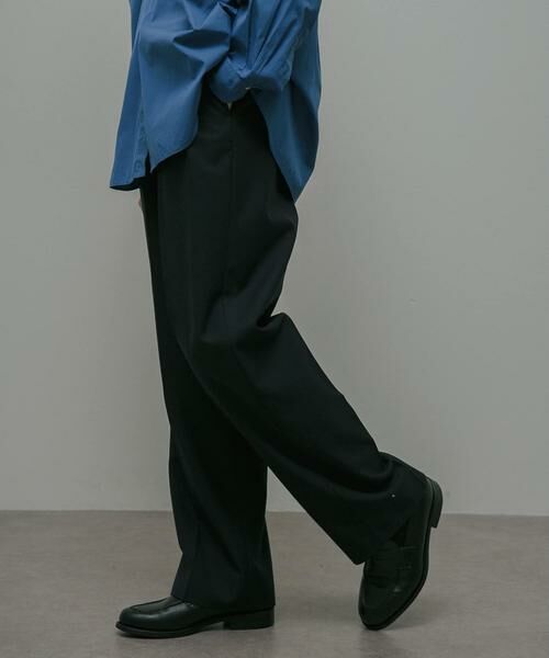URBAN RESEARCH DOORS / アーバンリサーチ ドアーズ その他パンツ | HT Gabardine 2Tuck Pants | 詳細5