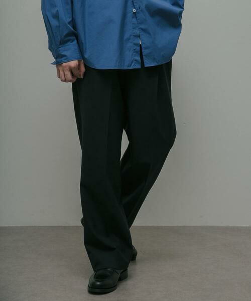 URBAN RESEARCH DOORS / アーバンリサーチ ドアーズ その他パンツ | HT Gabardine 2Tuck Pants | 詳細7
