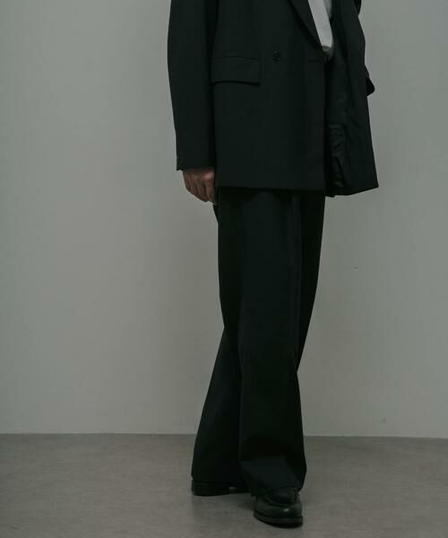 URBAN RESEARCH DOORS / アーバンリサーチ ドアーズ その他パンツ | HT Gabardine 2Tuck Pants | 詳細23