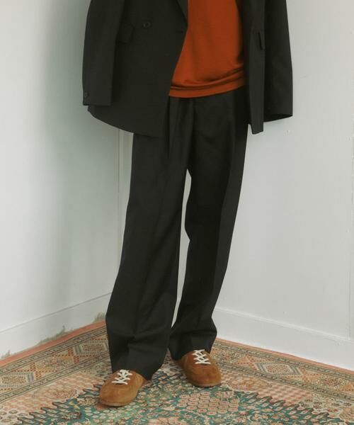 URBAN RESEARCH DOORS / アーバンリサーチ ドアーズ その他パンツ | HT Gabardine 2Tuck Pants | 詳細17
