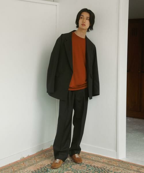 URBAN RESEARCH DOORS / アーバンリサーチ ドアーズ その他パンツ | HT Gabardine 2Tuck Pants | 詳細18