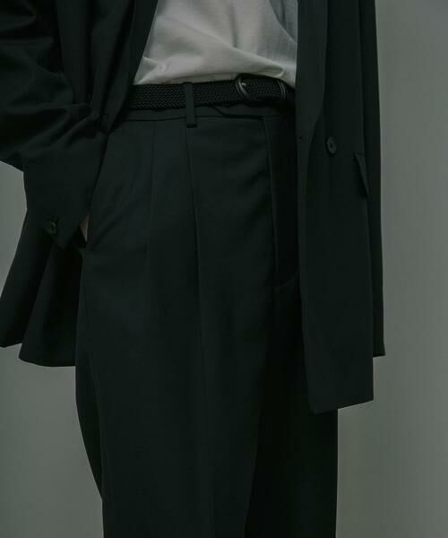 URBAN RESEARCH DOORS / アーバンリサーチ ドアーズ その他パンツ | HT Gabardine 2Tuck Pants | 詳細19