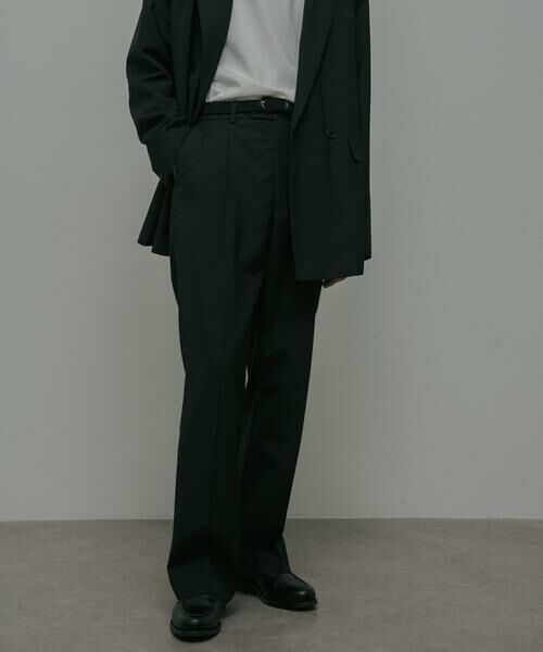 URBAN RESEARCH DOORS / アーバンリサーチ ドアーズ その他パンツ | HT Gabardine 2Tuck Pants | 詳細20