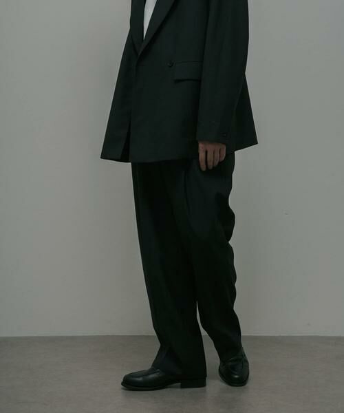 URBAN RESEARCH DOORS / アーバンリサーチ ドアーズ その他パンツ | HT Gabardine 2Tuck Pants | 詳細21