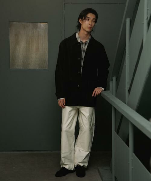 URBAN RESEARCH DOORS / アーバンリサーチ ドアーズ その他パンツ | Moleskin DoubleKnee Pants（ホワイト）